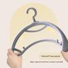 Rotatable Anti-Slip Wide Shoulder Clothes Hanger with No-Trace Design