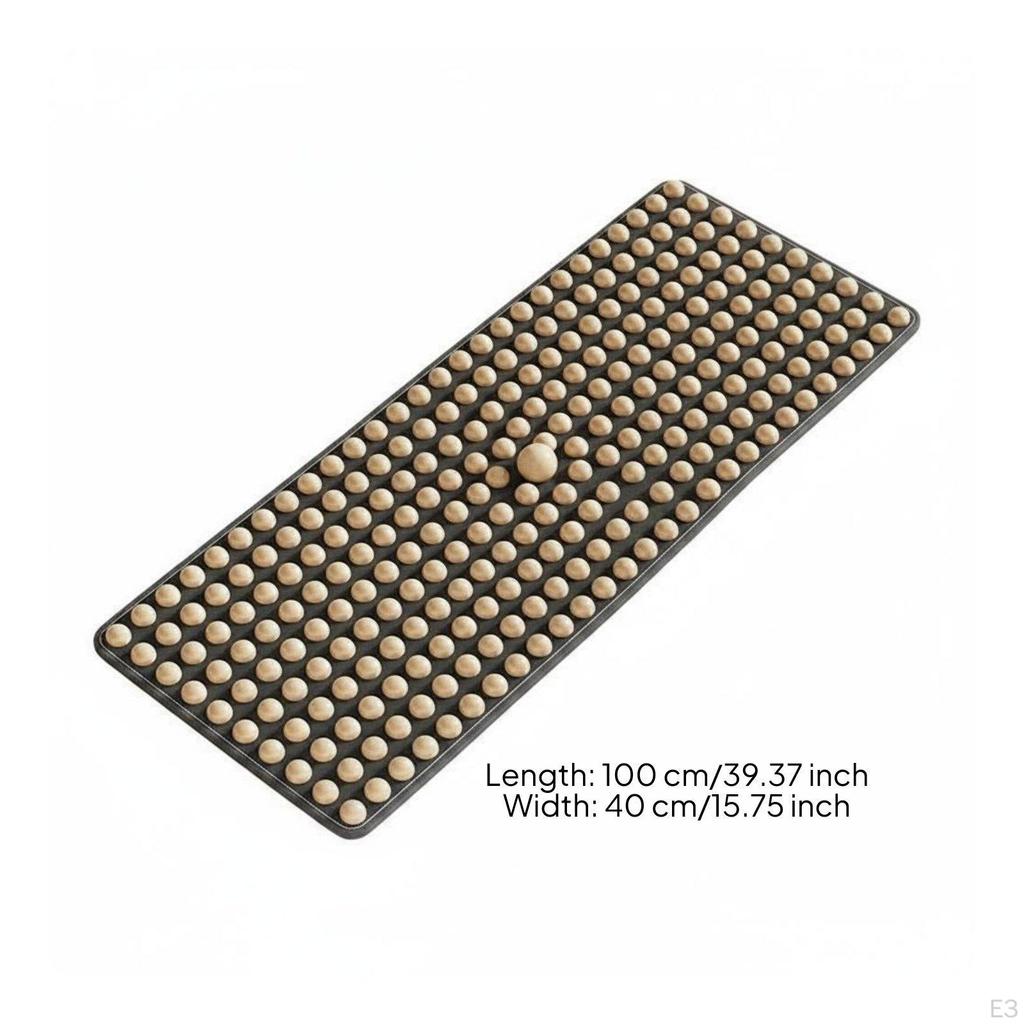 Home Acupressure Foot Massage Pad Wooden Massager Board Relaxation Tool for