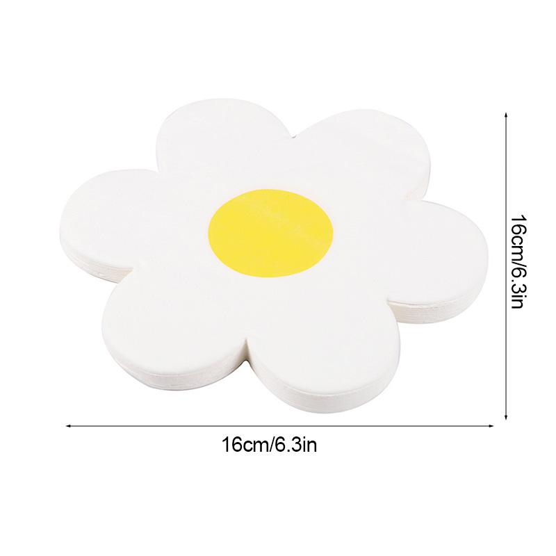 

20 шт. Кокосовые бумажные салфетки Гавайская вечеринка Одноразовые салфетки Мороженое Лето Тропический Декор на день рождения Пляжные свадебные принадлежности