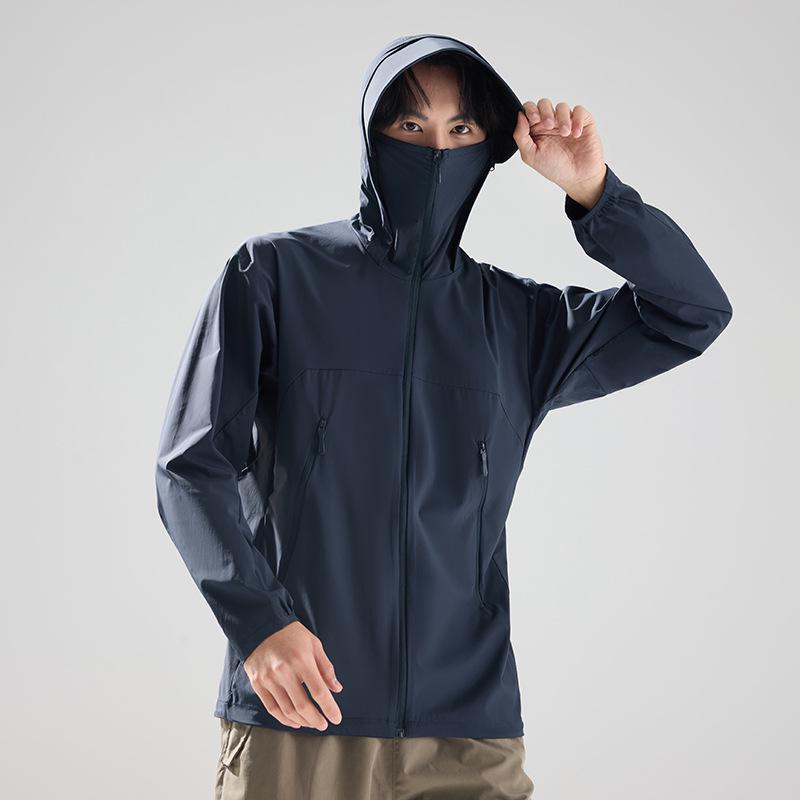 Unisex UPF50+ Summer UV Protection Quick-Dry Breathable Jacket with Custom Logo