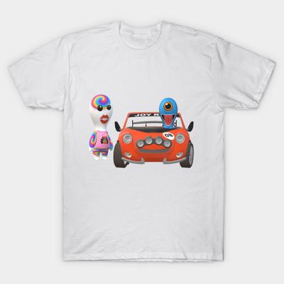 T Shirt Women Izzy And Isaac Going For A Cruise Harajuku Print Kawaii Tshirt Summer Short Sleeve Female T-Shirt Top Tee