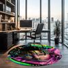 Juice WRLD Printed Round Rug Carpet Chair Rug Area Rug Entryway Doormats,for Office Chair Living Room Bedroom Kitchen Room.