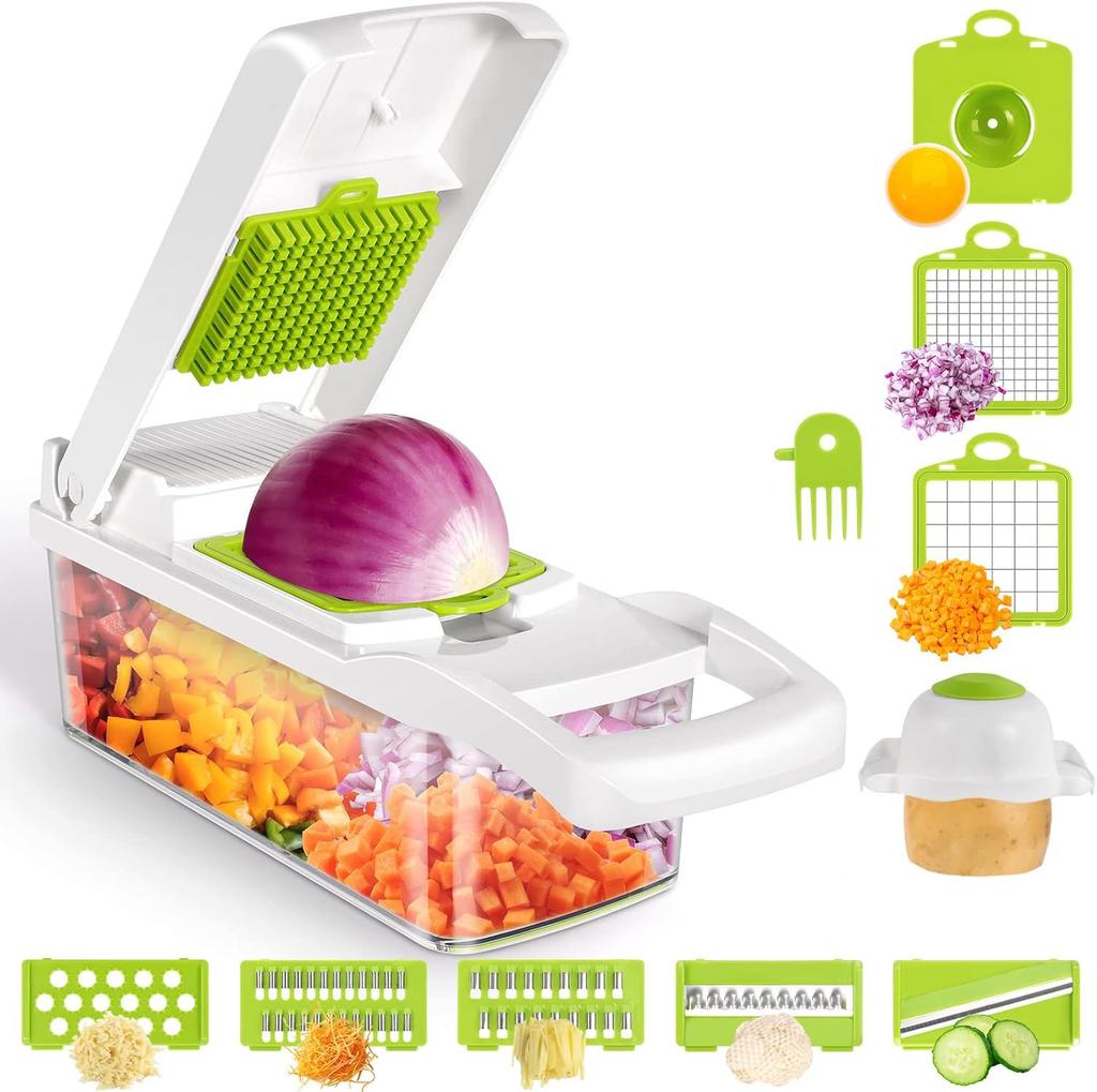 vegetable slicer and grater set Multi-function (white)