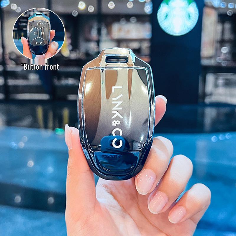 Lynk & Co Key Case: Fits 01, 03, 05, 06 Models - Men's & Women's EMP Buckle Shell Bag