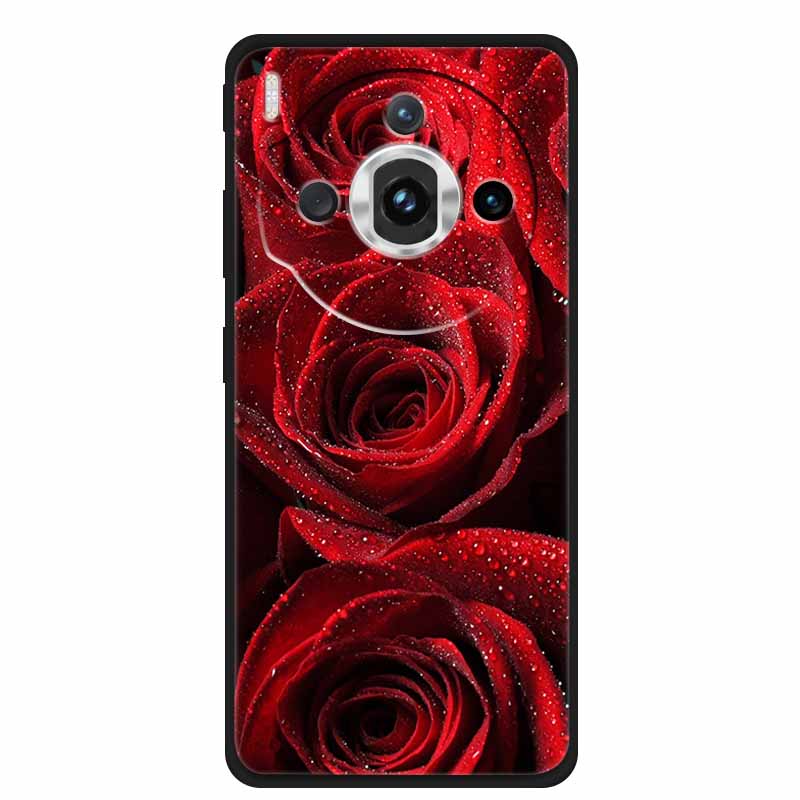 For ZTE nubia Z60S Pro 6.78" Case TPU Soft Black Silicone Painted Cute Cat Starry Cover for Nubia Z60S Pro Luxury Animals Funda