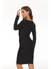 Strapless Bandage Cutout Black Bodycon Evening Dress for Women, 2025 Collection