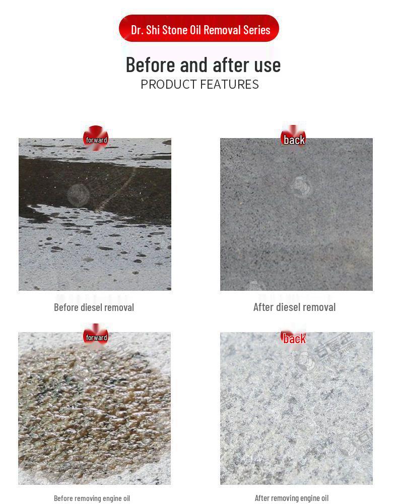 Dr. Shi Stone Degreaser & Oil Stain Remover for Granite and Marble