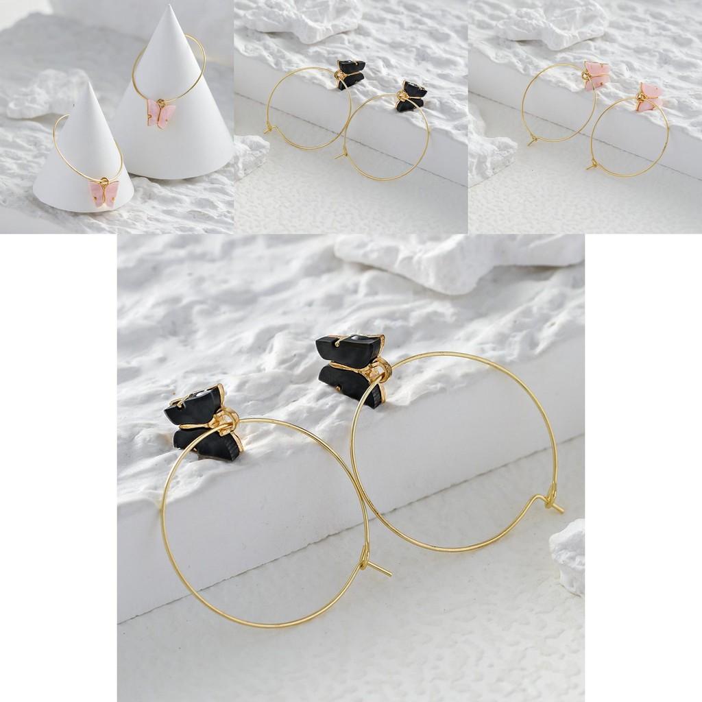 Unique And Stylish Butterfly Earrings Women's Geometric Alloy Jewelry