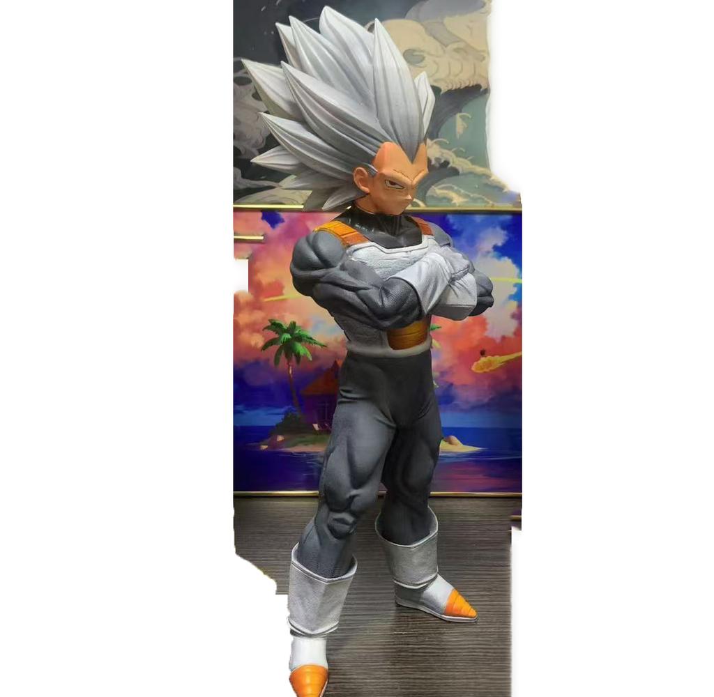 Drogan Boll Z Ssj3 Vegeta Figure Super Saiyan 3 Daima Vegeta Action Figures Gk Statue Collection Model Toys Gift