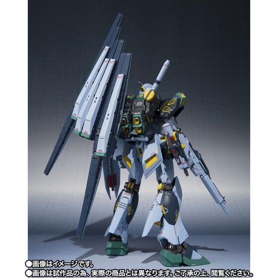 METAL ROBOT Spirits Nu Gundam with Fin Approximately 160mm ABS PVC Painted Movable Figure (Ka Signature) <SIDE MS> Mass-produced (equipped Funnels) &