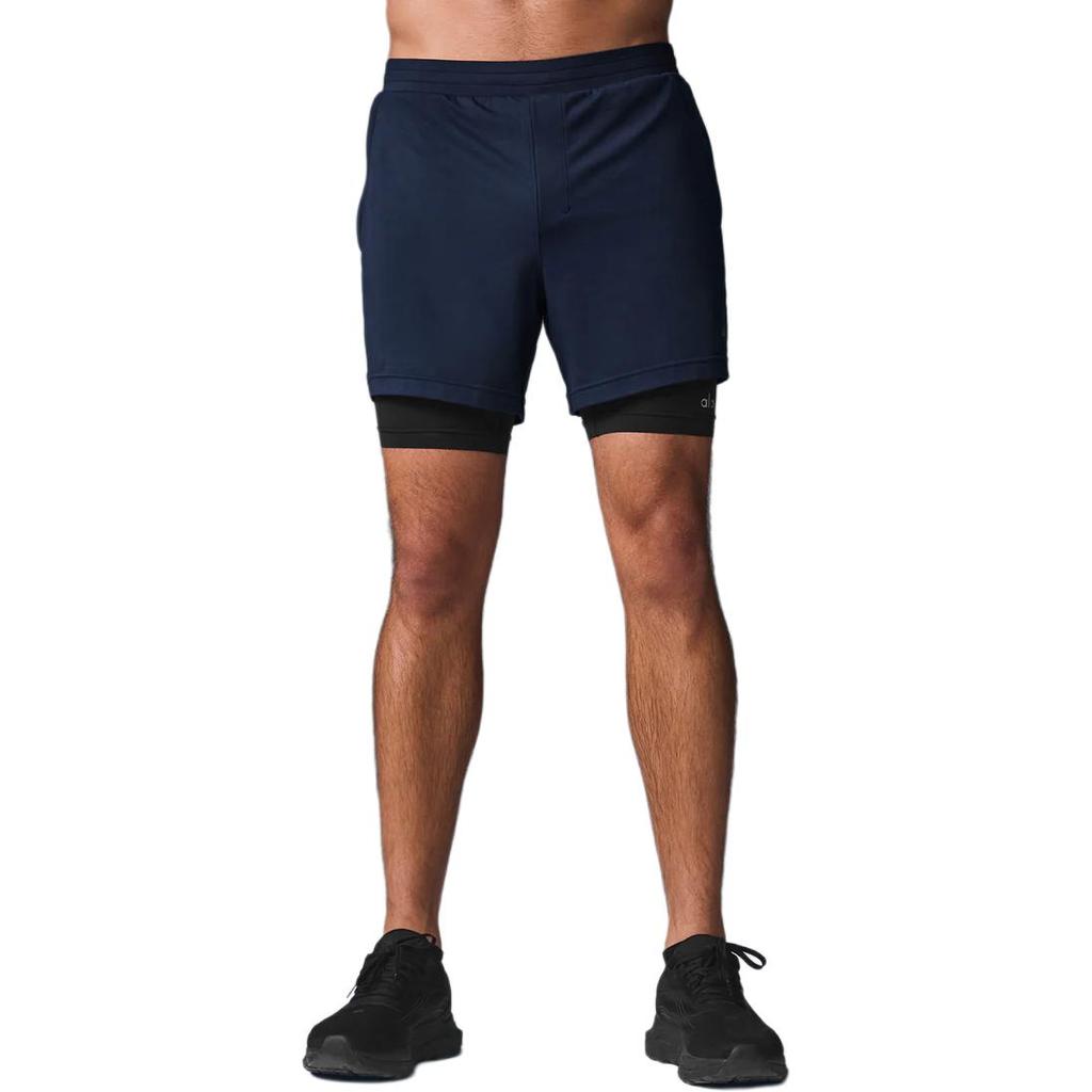 Alo Yoga Casual Shorts Men's Dark Green M6153R