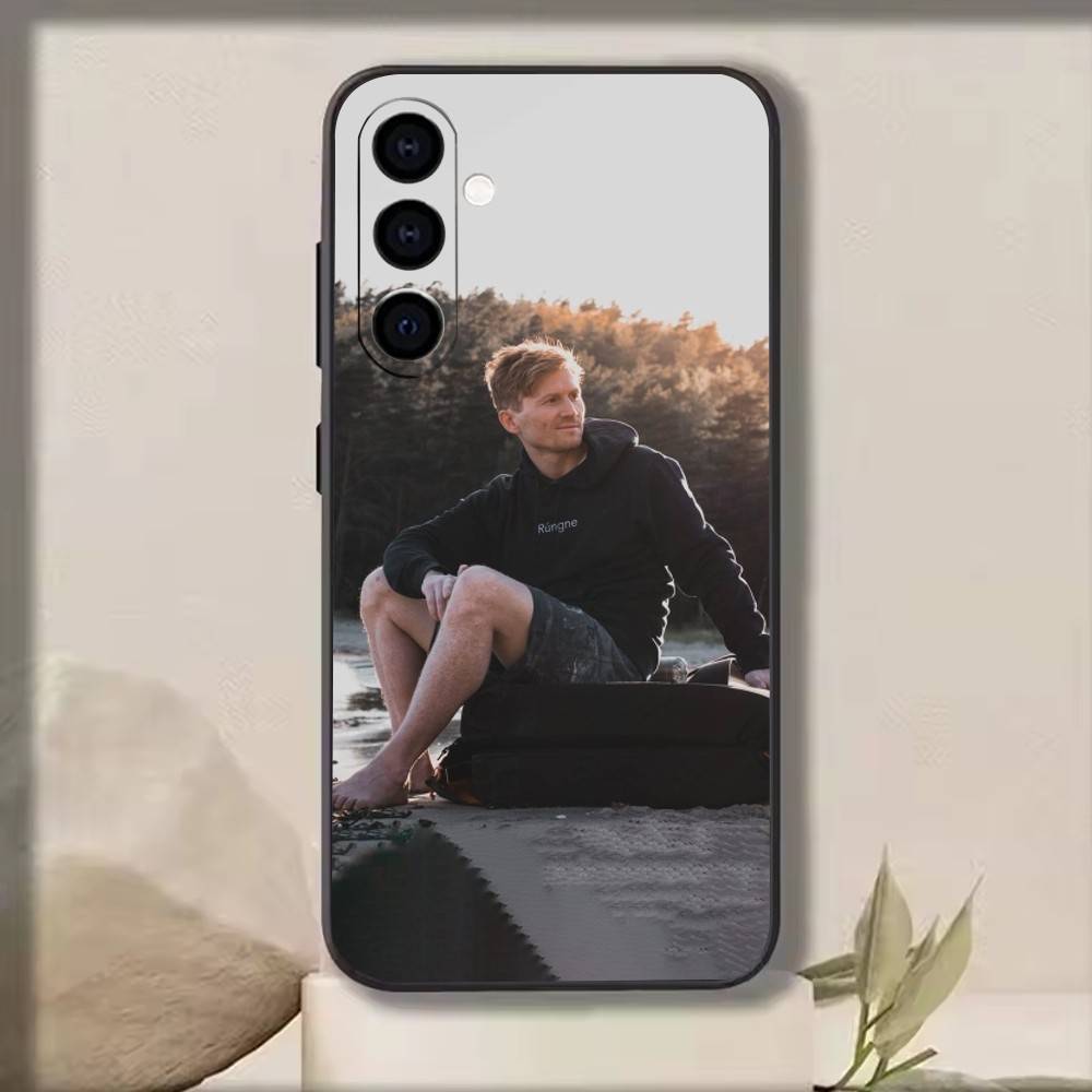 Magnus Midtb Phone Case For Samsung Galaxy A73,A72,A71,A70,A53,A52,A51,Others Soft Black Cover