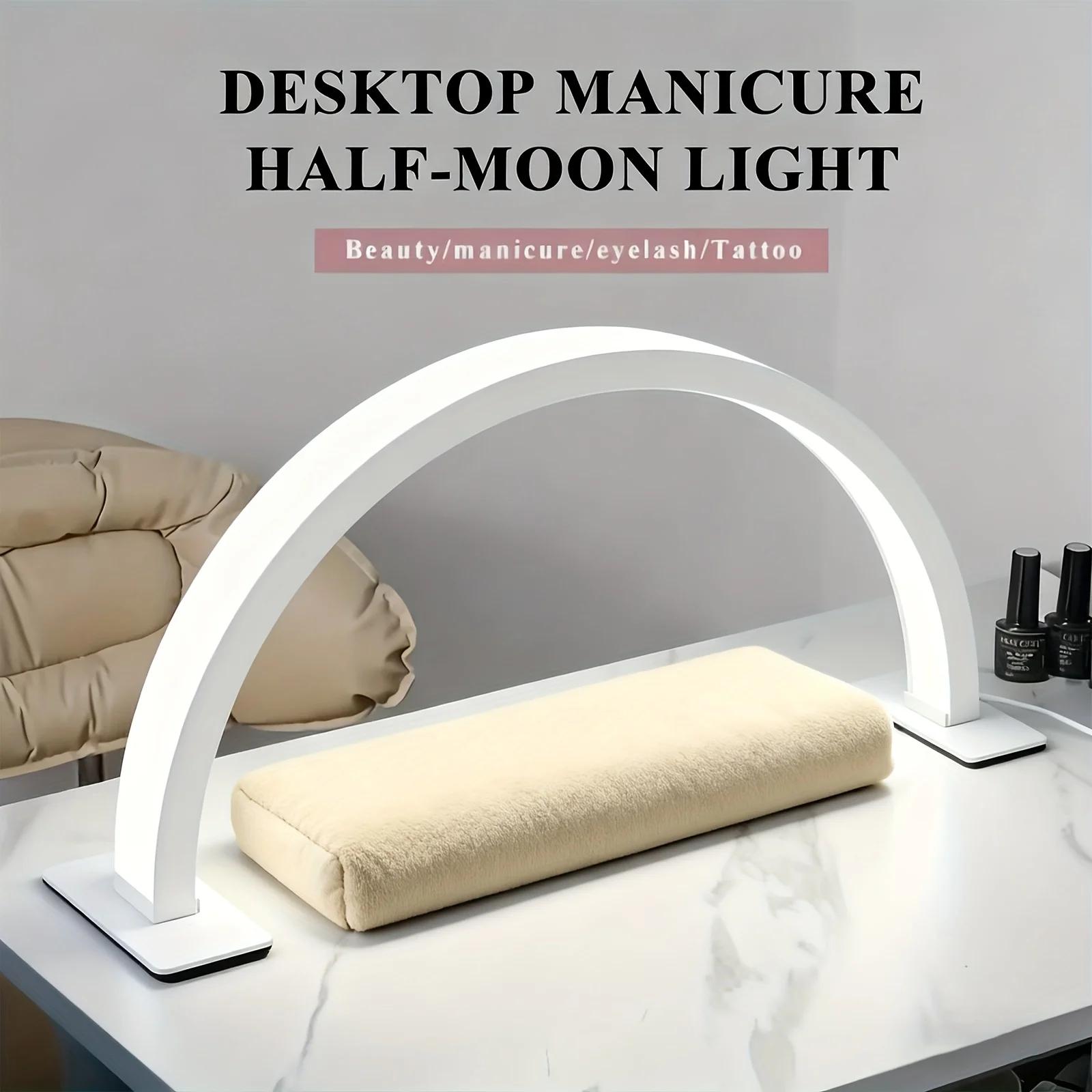 

LED Nail Light Office Embroidery Desk Lamp Peripheral Filling Light Level 10 Brightness Beauty Salon Work Fill Light белый