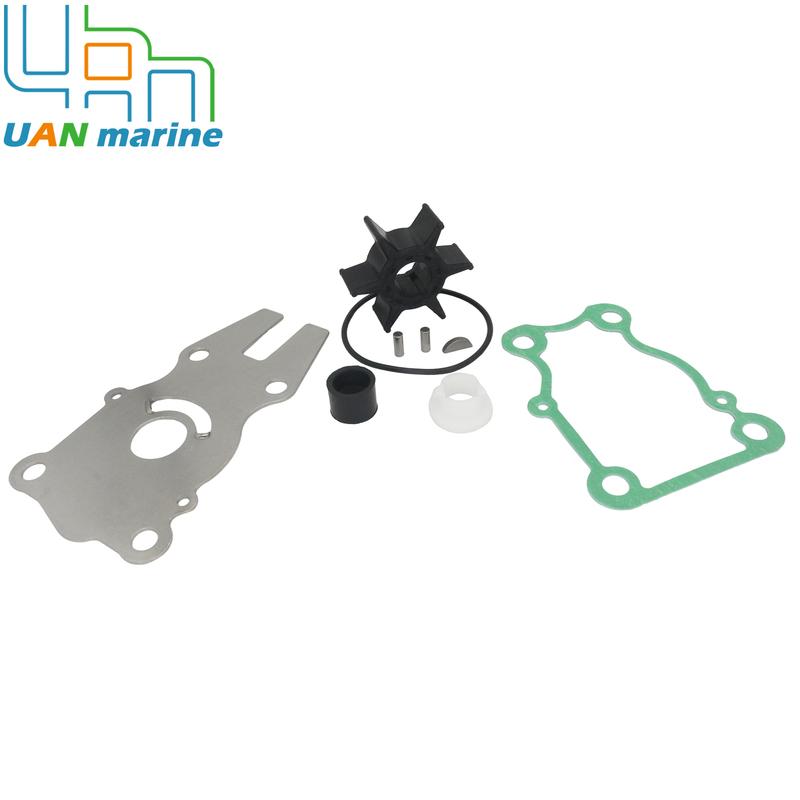 Water Pump Impeller Rebuild Kit Fits for Yamaha 4-Stroke 30HP 40HP F30 F40 Outboard Engines 6BG-W0078-00 6BG-W0078-01 18-3490
