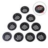 Wardrobe Shoebox Cabinet Round Mesh Holes Stainless Steel Louver Air Vent Louver Ventilation Cover for Kitchen Bathroom