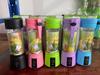 Pink Portable Rechargeable Electric Handheld Fruit Juicer Blender Cup