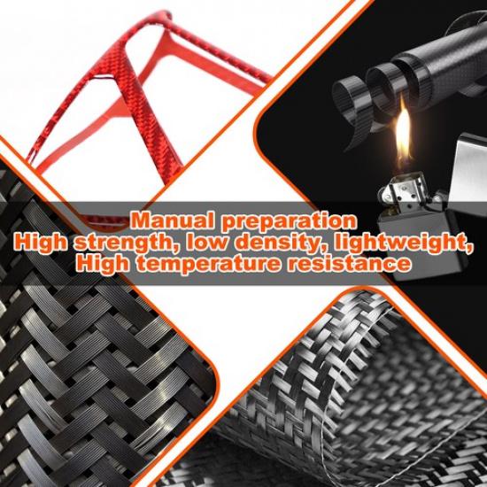 Red Carbon Fiber Rear Tailgate Latch Panel Trim Sticker For Corvette C8 20-25