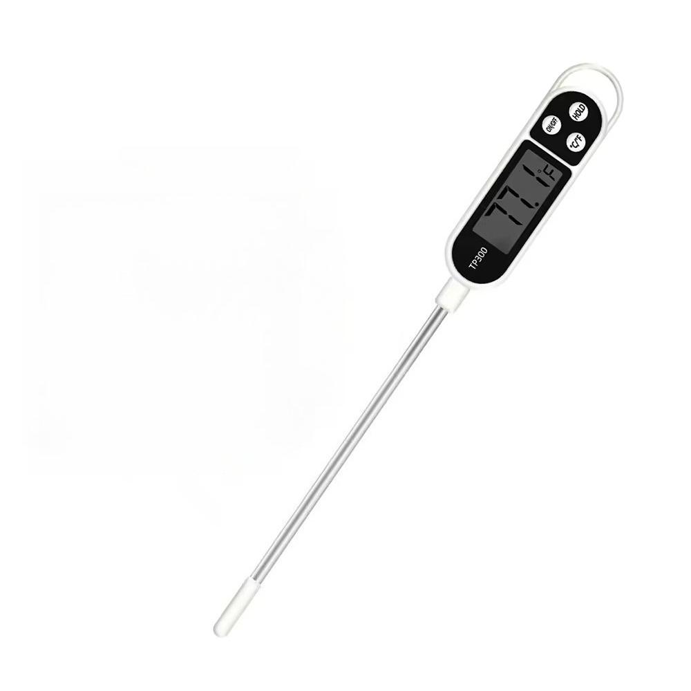 

Digital Thermometer Stainless Steel Probe Type Household Food Thermometer Pen Type Milk Temperature Cooking Food Thermometer