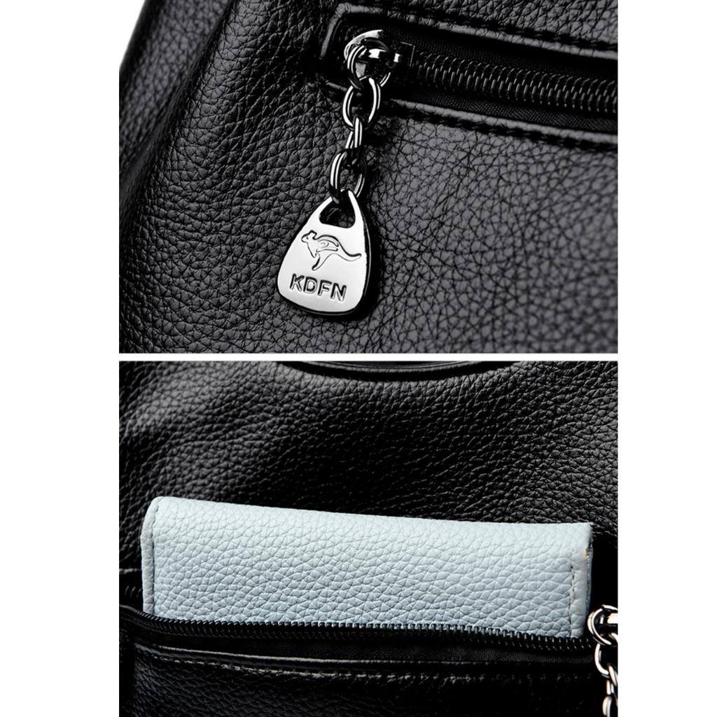 Designer Brand Top Quality Soft PU Faux Leather Casual Tote Bags for Women Handbag Luxury Female Shoulder Crossbody Bag