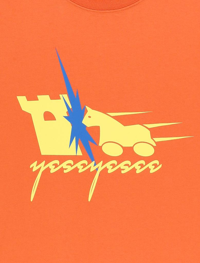 YESEYESEE Y.E.S Hobby Horse Tee Orange
