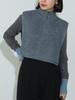 Knit Half Zip Knit CHARCOAL GRAY ONE SIZE [Beams Heart] L/S (Set Item) Women's