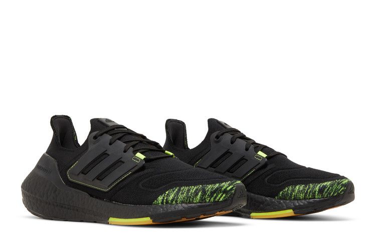 adidas UltraBoost 22 'Black Solar Yellow'