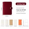 Available: A5/A6 Felt Loose-Leaf Notebook - Retro Original Planner with Buckle, Simple Stylish Stationery.