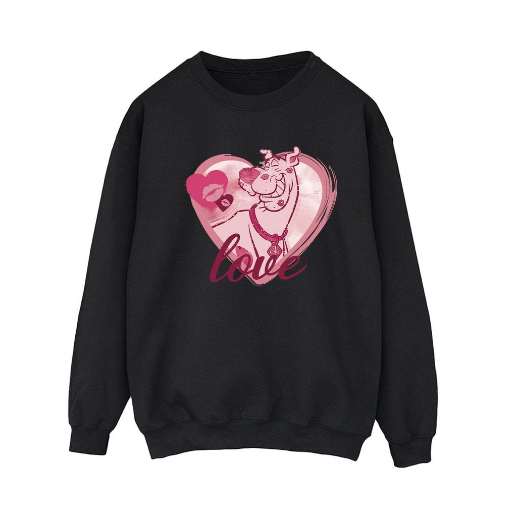 Scooby Doo Womens/Ladies Love Kisses Sweatshirt