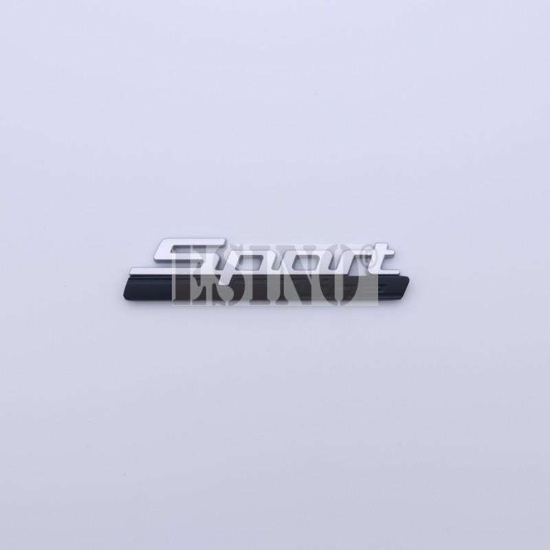 Car Styling Universal 3D Car Trunk Metal Adhesive Badge Emblem Sport Line Rear Body Tailgate Fender Styling Badge for BMW