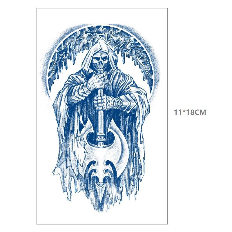 Emmy Herbal Gradual Change Water Transfer Simulation Can Not Wash Off Semi-Permanent Bow Deer Head Dream Catcher Tattoo Sticker
