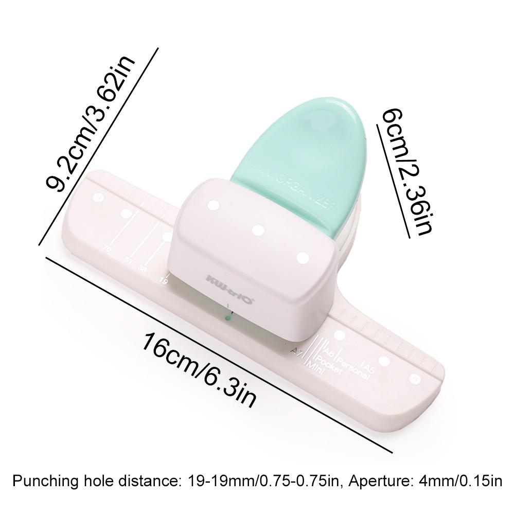4mm Bohrmaschine Loseblatt Manuell Ledger Bohrmaschine Manuelle Bohrmaschine Drei Loch Loseblatt Papier Locher