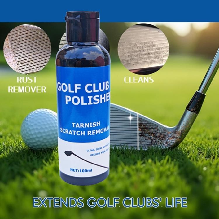 Golf Club Head Cleaner Polisher 100ml Golf Club Scratch Remover Cleaning Solution Professional Restorer Golf Accessories