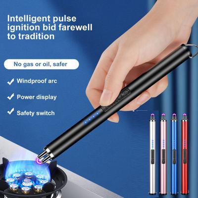 USB Rechargeable Electric Long Kitchen Ignition Stick Hanging Buckle Design Stove