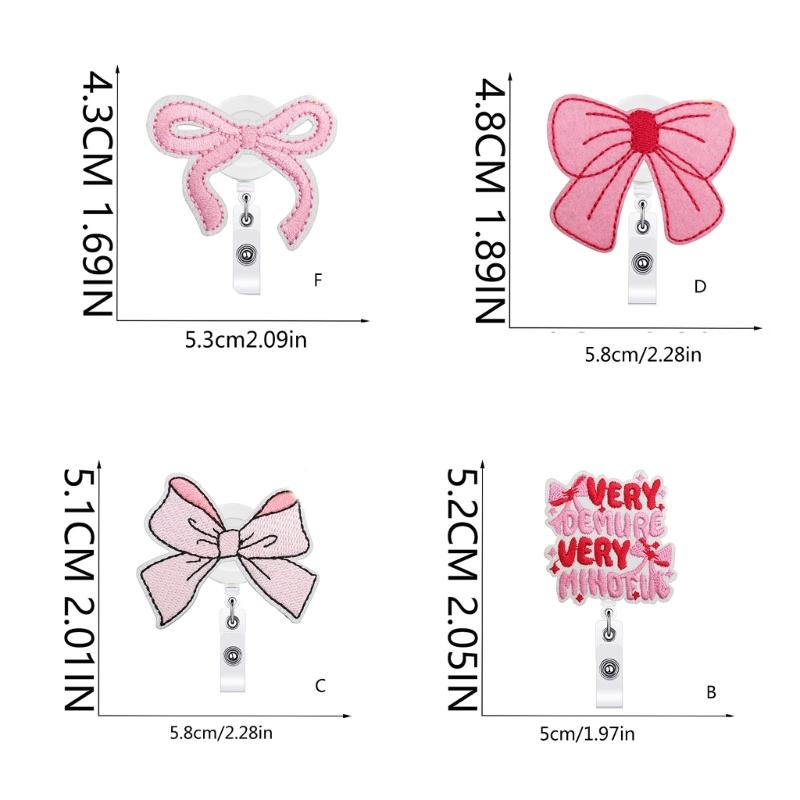 Personalize Nursing Clip Featuring Handmade Bowknot Large Capacity Polyester Thread Healthcare Accessory