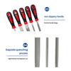5Pcs High Hardness Steel Fine File Sharpening 6/8/10/12Inch Flat Files Grinding Straightening Polishing File Replacement