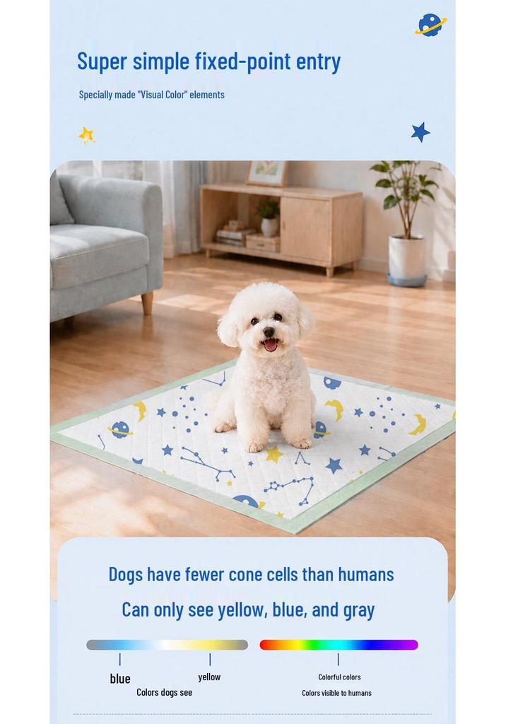 Adhesive Pet Pee Pad: Absorbent, Non-Slip Pads for Dogs & Cats