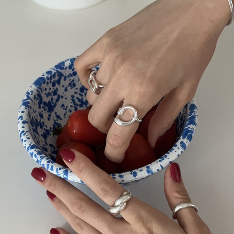 

mosxe [925silver] Motive ring silver