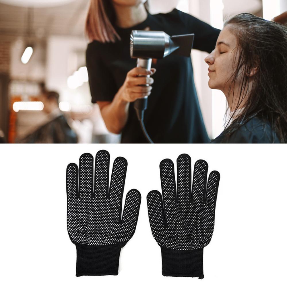 Non-Slip Heat Proof Gloves Professional Curling Iron Gloves Flat Iron Gloves Salon Use