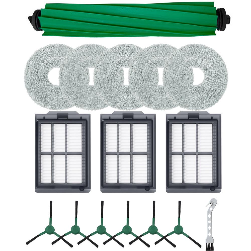 

5 Mop Cloths Included Robot Vacuum Parts High Efficiency Filter