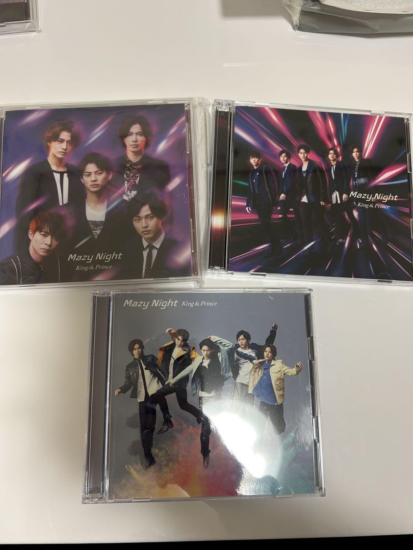 

[USED] King & Prince Mazy Night 3-piece set with bonus