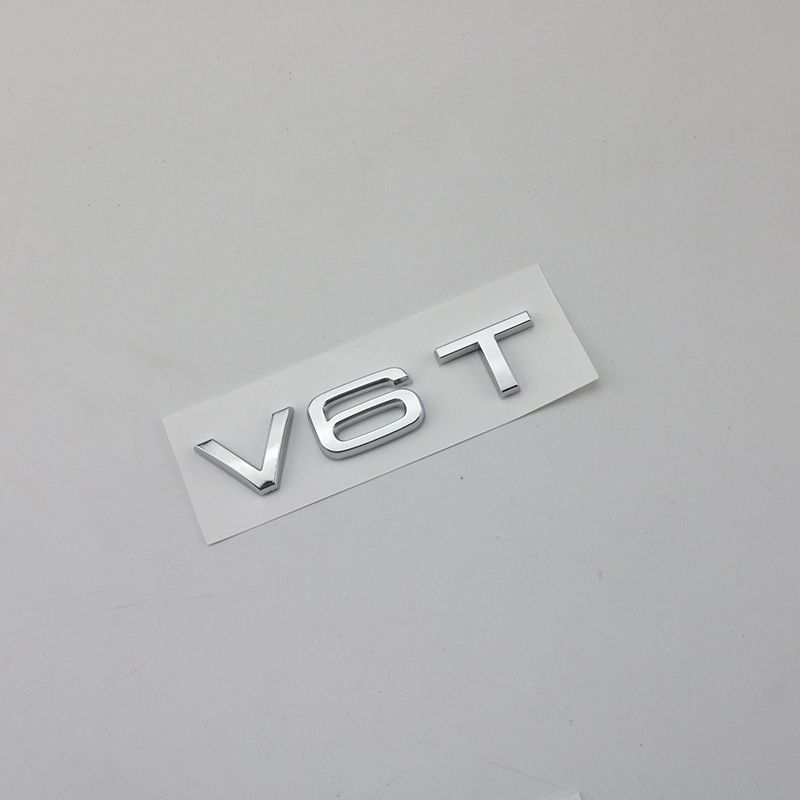V6T V8T leaf label V10V12 side label A4LA5A6LA7Q3Q6Q7 car logo Q5A8L displacement car sticker