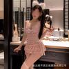New Sex Underwear, Sexy Pure Desire, Cute Cherry Pajamas, Small Breasts, Steel Brackets, Gathering Uniform Nightgown Set.