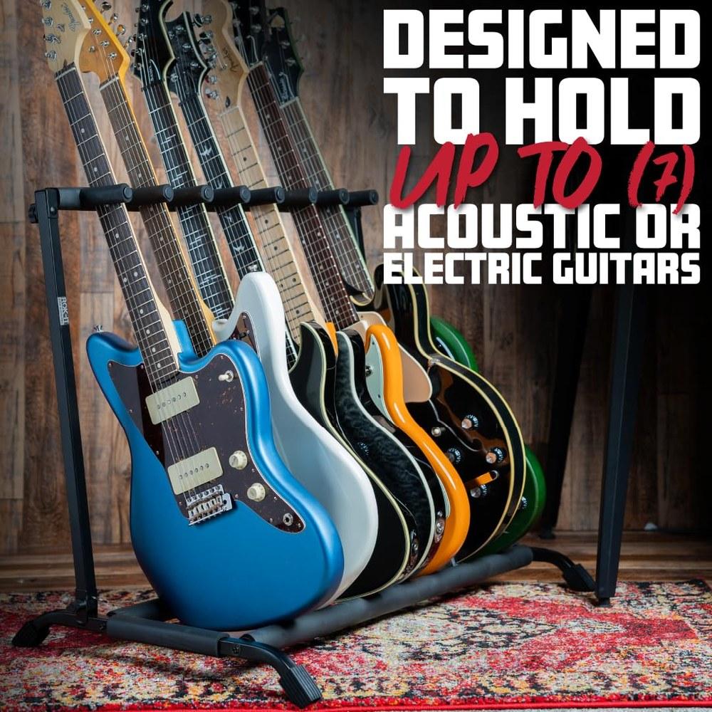 Gator Frameworks Guitar Stand ROK-IT RI-GTR-RACK7 7-Slot