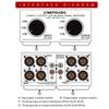 3 Input To 3 Output Fully Balanced XLR Signal Passive Stereo Selector Switch Switcher / Balanced