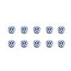 5/10Pcs 14mm Car Key Emblem Stickers Auto Control Key Logo Decals For Volkswagen VW Golf Tiguan Jetta Transporter Passat T5 Polo H444