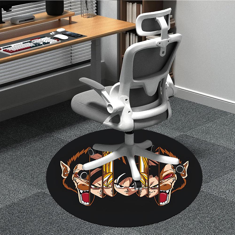 

1pc Saiyan EvolutionChair Carpet for Office, Non-slip, Soft and Durable Office Rug for Interior Decoration, Perfect for Office yy250925088 80cm by 80cm