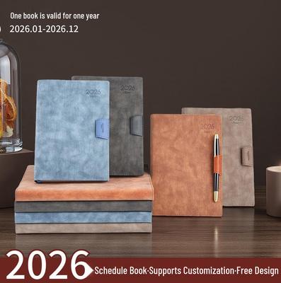 2026 Effizienz-Tagebuch: 365-Tage-Planer & Zeitmanagement-Notizbuch