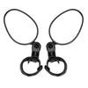 1/2PC Bike Mirror 360 Degree Adjustable Rotatable Handlebar Mirror Wide Bycicle Accessories Cycling Rear View Mirror Accesorios