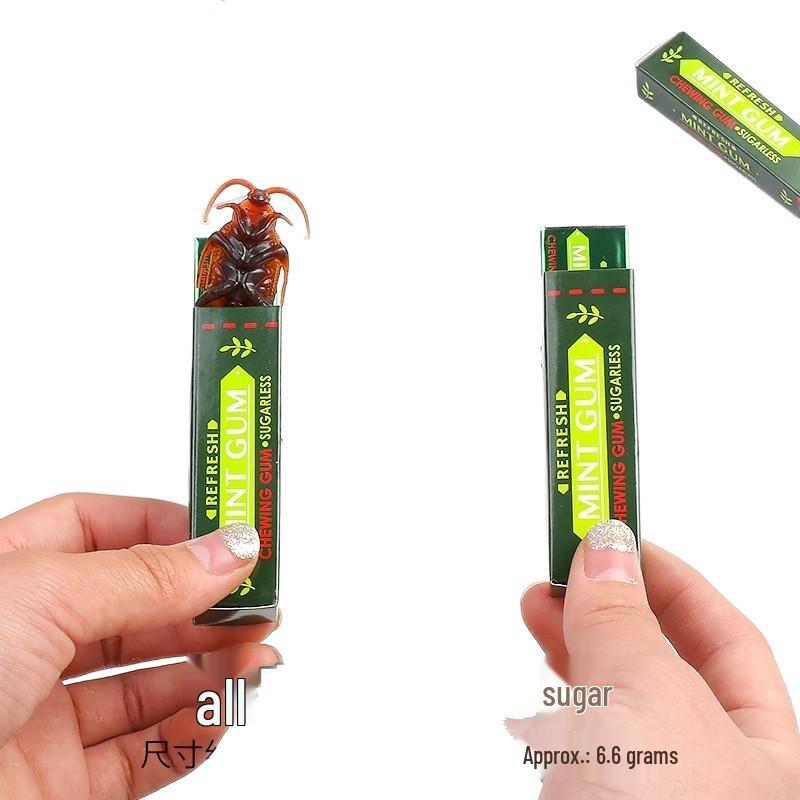 Реалистичная тараканья жвачка - Розыгрыш на 1 апреля