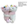 Pet Toy Hug Alpaca Shape Bite-Resistant Plush Dog Chew Toy with Built-in Sound Device Soft Interactive Stress Relief Toy